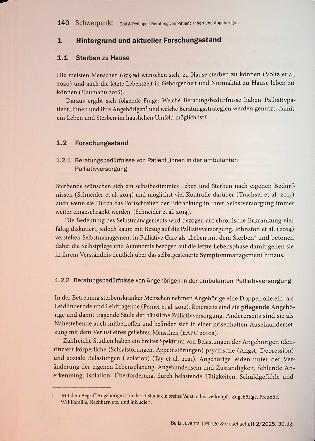 Vorschauseite 2: Beratung von Patientinnen und Angehörigen in der Spezialisierten ambulanten Palliativversorgung (SAPV): das Gefühl von Sicherheit stärken Eine ethnografische Studie