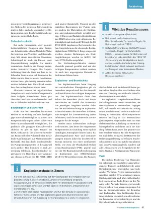 Vorschauseite 2: Sicherheitsvorgaben für die Flüssigkeitsförderung Auswahl nach Gefährdungslage