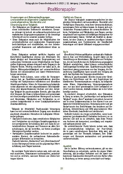 Vorschauseite 6: Bildung – Gedanken und Verknüpfungen Anregung und Denkanstöße