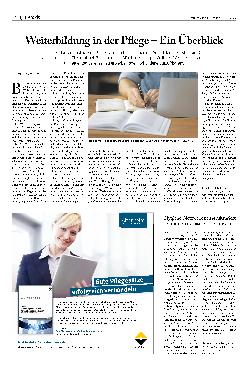 Vorschauseite 1: Weiterbildung in der Pflege – Ein Überblick