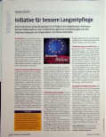 Vorschauseite 1: Initiative für bessere Langzeitpflege