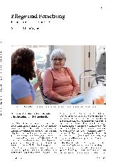 Vorschauseite 1: Pflege und Forschung: Neues aus der Wissenschaft