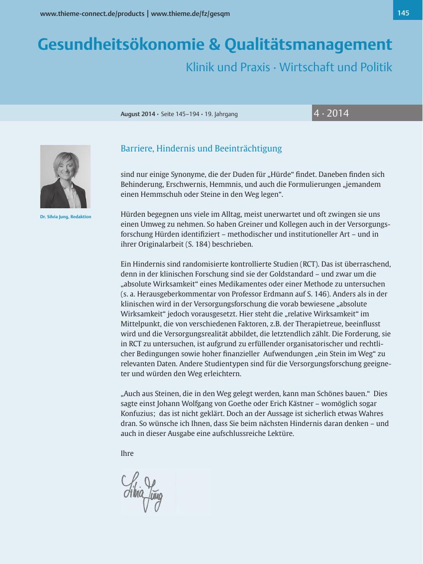 Vorschauseite 1: Barriere, Hindernis und Beeinträchtigung
