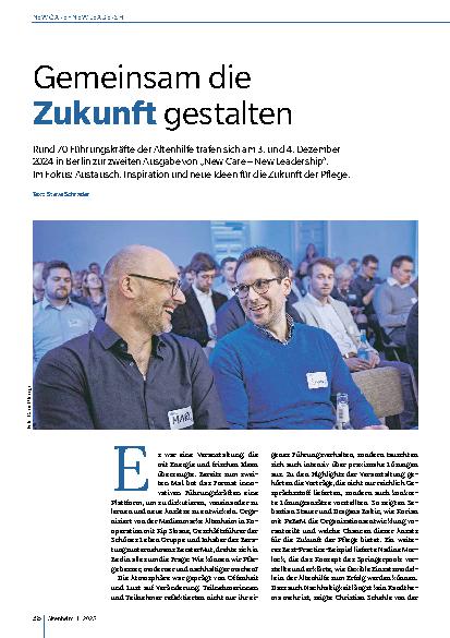 Vorschauseite 1: Gemeinsam die Zukunft gestalten