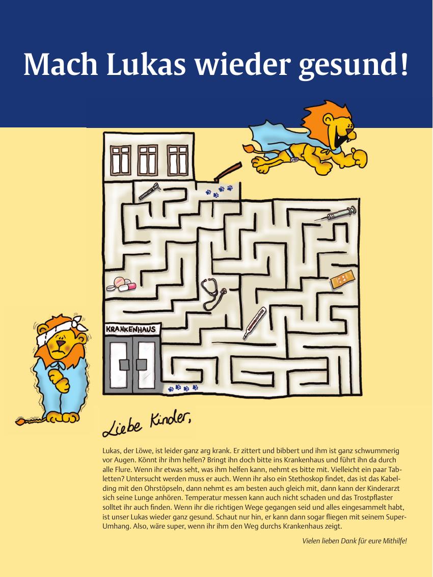Vorschauseite 1: Mach Lukas wieder gesund!