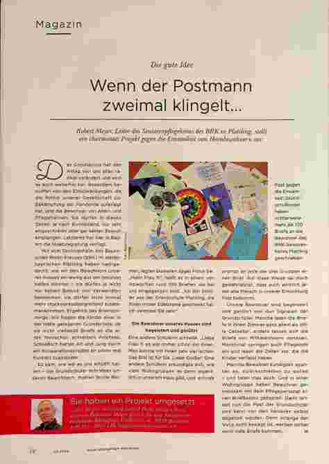 Vorschauseite 1: Wenn der Postmann zweimal klingelt...