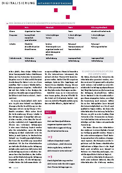 Vorschauseite 3: Mitarbeitende kennen und binden
