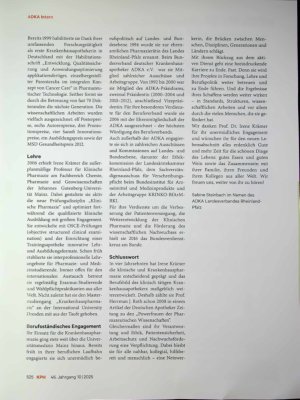 Vorschauseite 2: Prof. Dr. Irene Krämer - im Ruhestand! ?