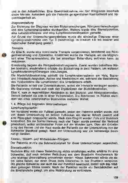 Vorschauseite 6: Pflege einer Patientin mit Lymphogranulomatose