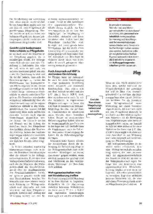 Vorschauseite 2: Vertragliche Situation ist maßgeblich