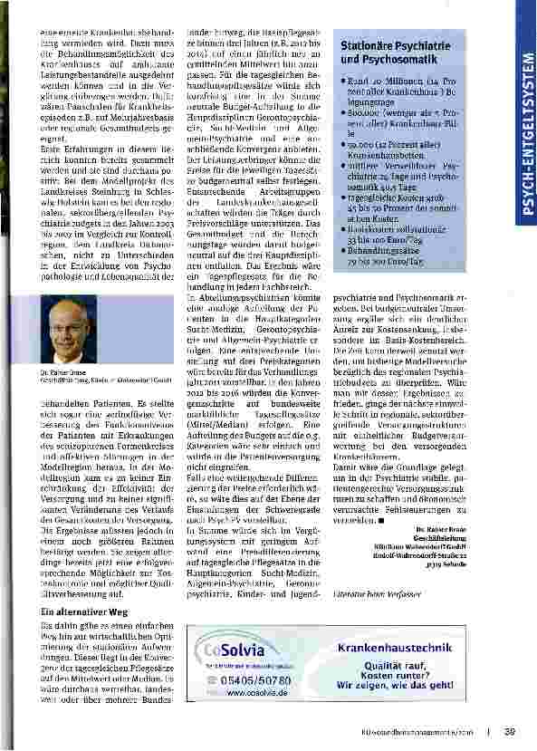 Vorschauseite 2: „Das Wichtige verschwindet im Abseits