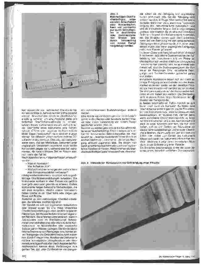 Vorschauseite 2: Chirurgisches Instrumentarium: Wiederaufbereitung und Pflege - 2. Folge