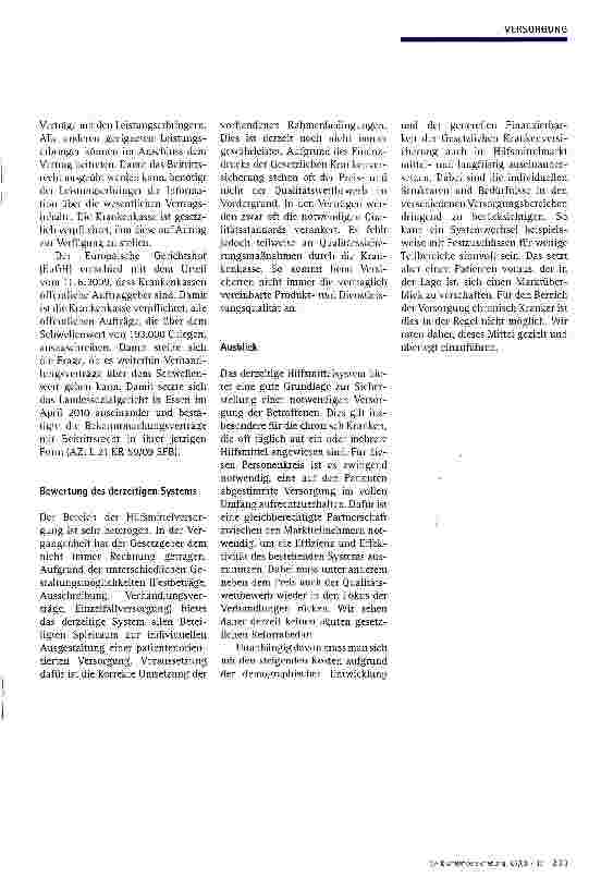 Vorschauseite 3: Der Hilfsmittelmarkt