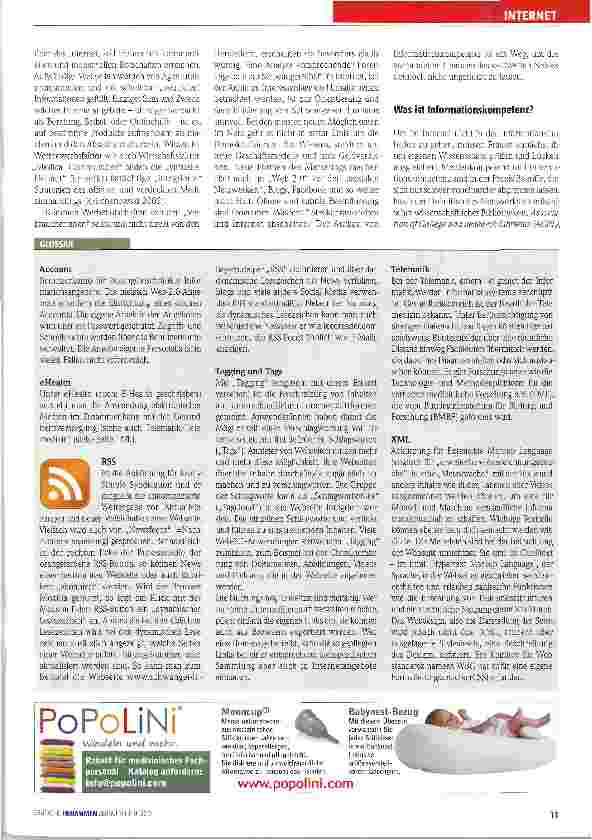 Vorschauseite 3: Entdeckungen, Chancen, Risiken im Internet