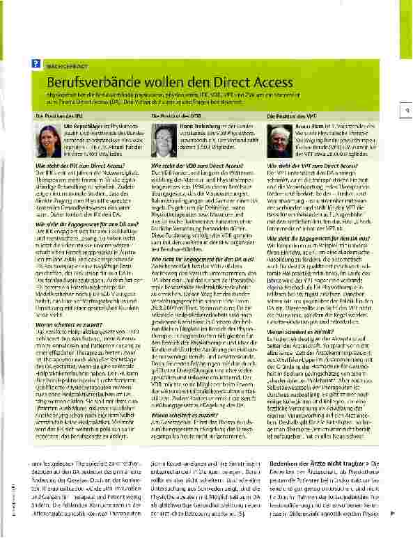 Vorschauseite 2: Wir wären dann so weit!