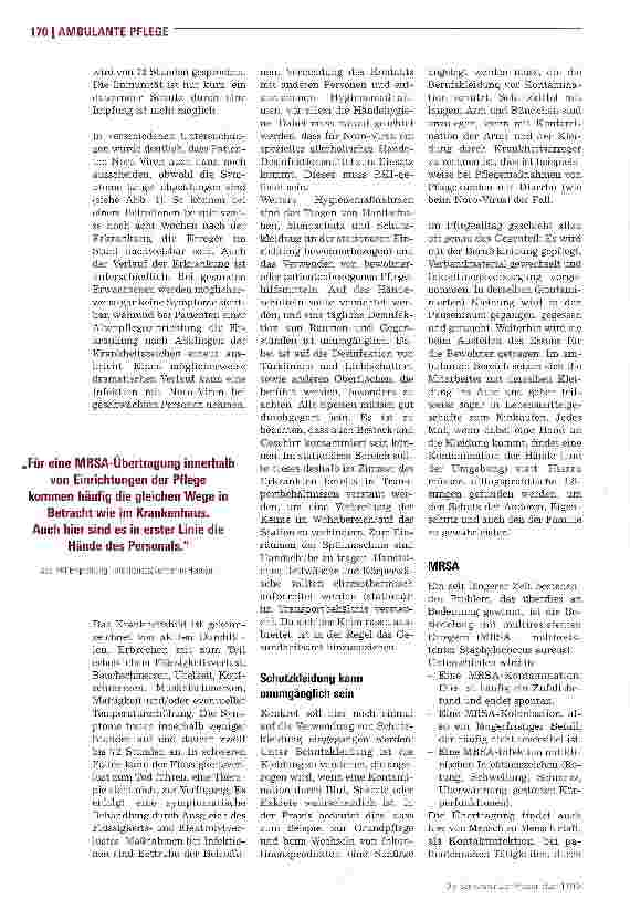 Vorschauseite 3: Hoher Ausbreitungsrate konsequent begegnen