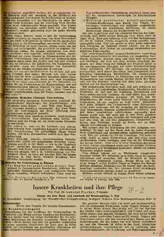 Vorschauseite 1: Innere Krankheiten und ihre Pflege