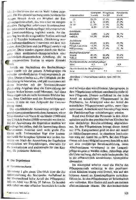 Vorschauseite 3: Die Arbeitssituation des Pflegepersonals - Strategien zur Verbesserung