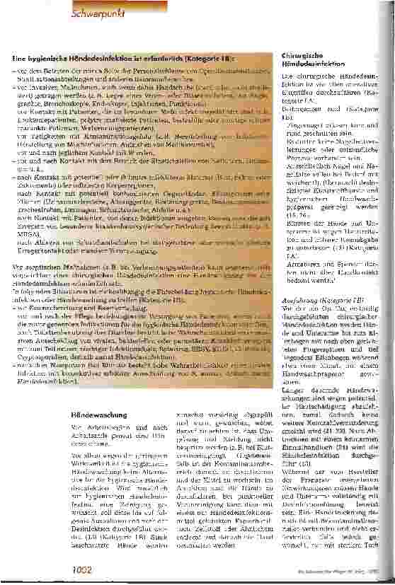 Vorschauseite 3: Händehygiene Empfehlungen - Robert-Koch-Institut