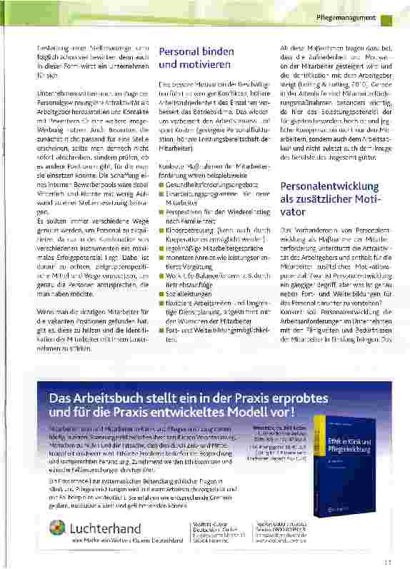 Vorschauseite 4: Personalmarketing in der Altenhilfe