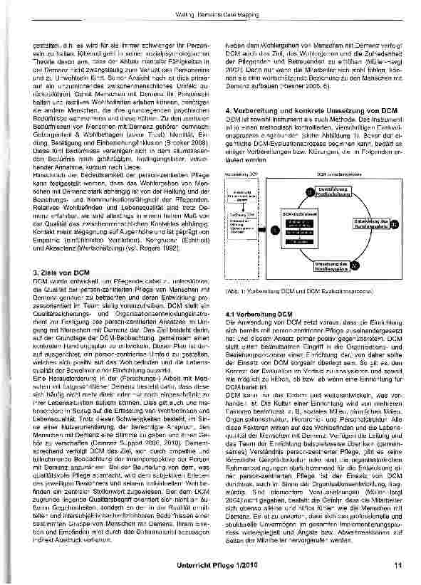 Vorschauseite 2: Dementia Care Mapping ein Beobachtungsverfahren und seine Bedeutung für die Entwicklung einer person-zentrierten Pflegekultur