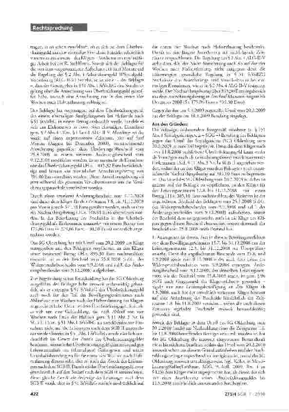 Vorschauseite 3: Überbrückungsgeld für Haftentlassene als Einkommen i.S.d. §11 Abs.1 SGB II; keine anrechnungsfreie zweckbestimmte Einnahme; Abgrenzung zwischen Einkommen und Vermögen