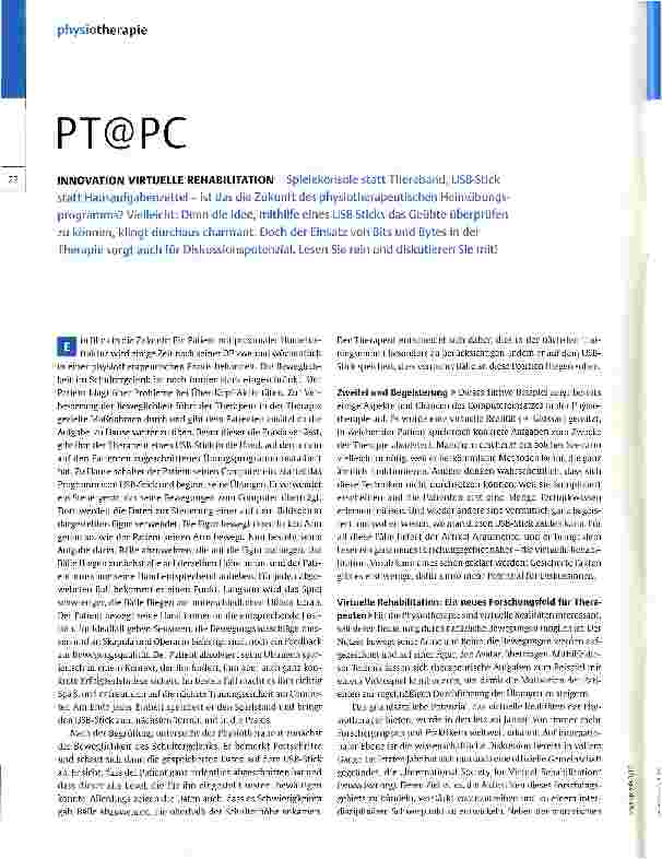 Vorschauseite 1: PT@PC