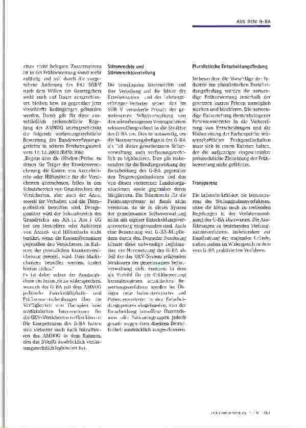 Vorschauseite 2: Transparente und gesellschaftlich legitimierte Wertentscheidungen