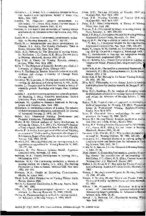 Vorschauseite 5: Bestandsaufnahme: Literatur zur Pflegetheorie nord-amerikanisch (USA) 1975-1985; deutschsprachig seit 1986