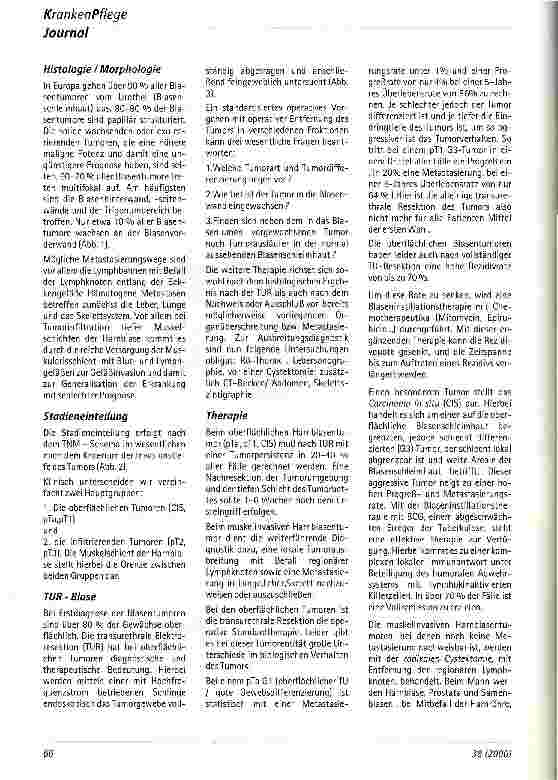 Vorschauseite 3: Harnblasenkrebs - Diagnose und Therapie