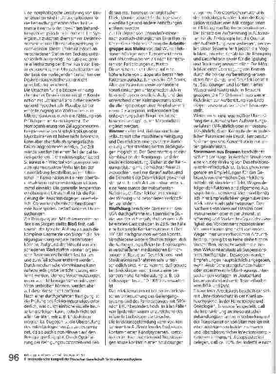 Vorschauseite 6: Bericht über den 5. Internationalen Kongreß der Deutschen Gesellschaft für Krankenhaushygiene