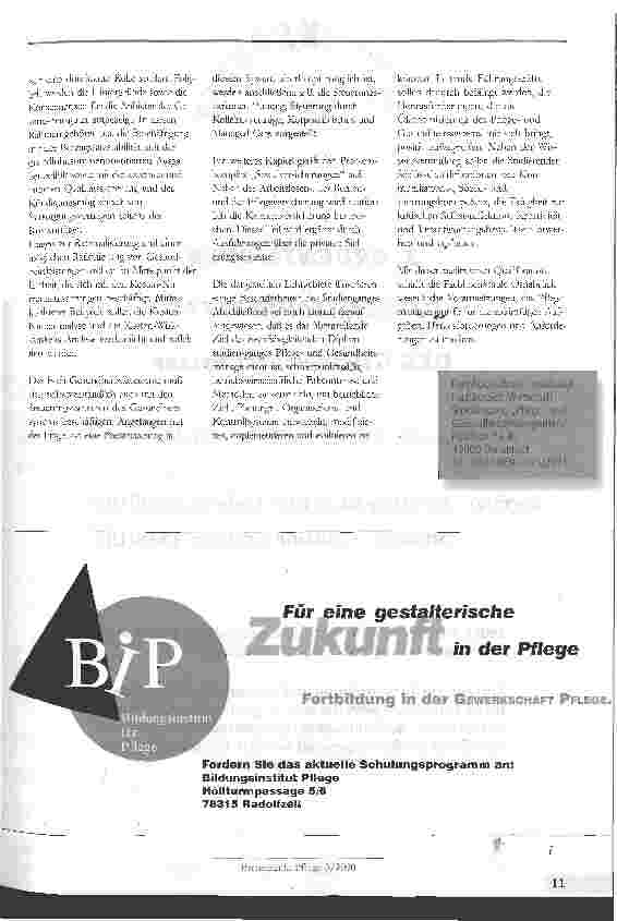 Vorschauseite 4: Pflegeund Gesundheitsmanagement