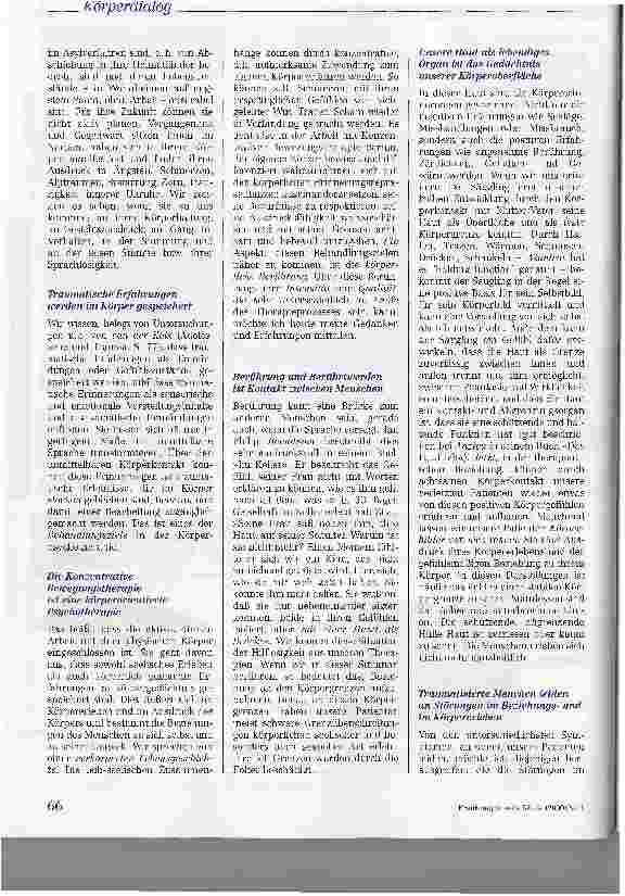 Vorschauseite 2: Grenzen des Körperdialogs