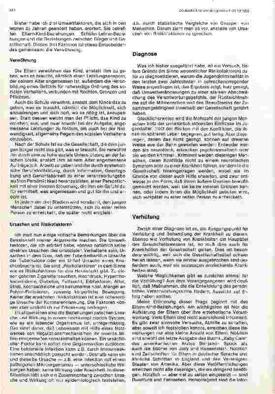 Vorschauseite 4: Jugendkriminalität vom biologisch-medizinischen Gesichtspunkt