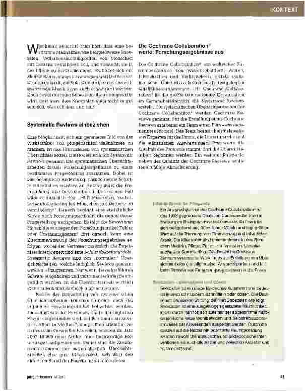 Vorschauseite 2: Überblick im Forschungsdschungel