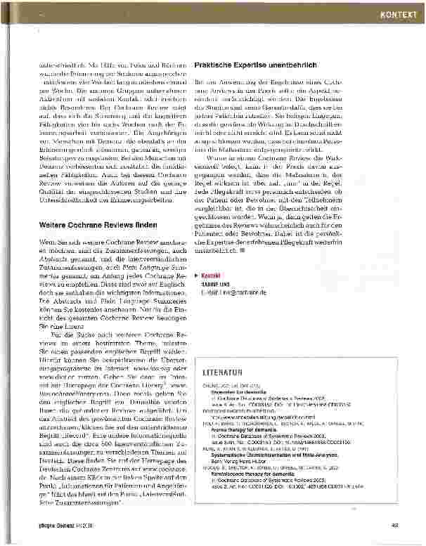 Vorschauseite 4: Überblick im Forschungsdschungel