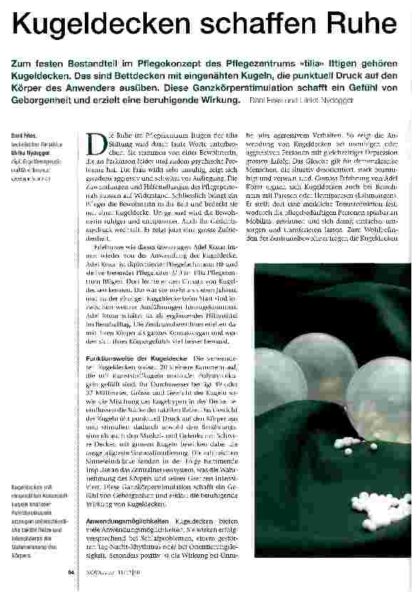 Vorschauseite 1: Kugeldecken schaffen Ruhe