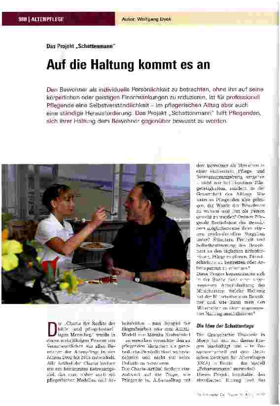 Vorschauseite 1: Auf die Haltung kommt es an