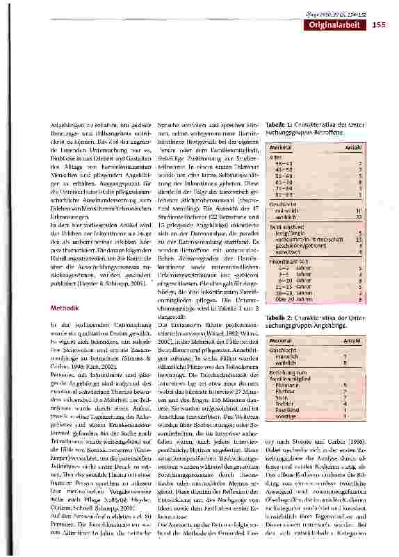 Vorschauseite 2: Umgang mit Harninkontinenz - Ergebnisse einer qualitativen Studie mit Betroffenen und pflegenden Angehörigen