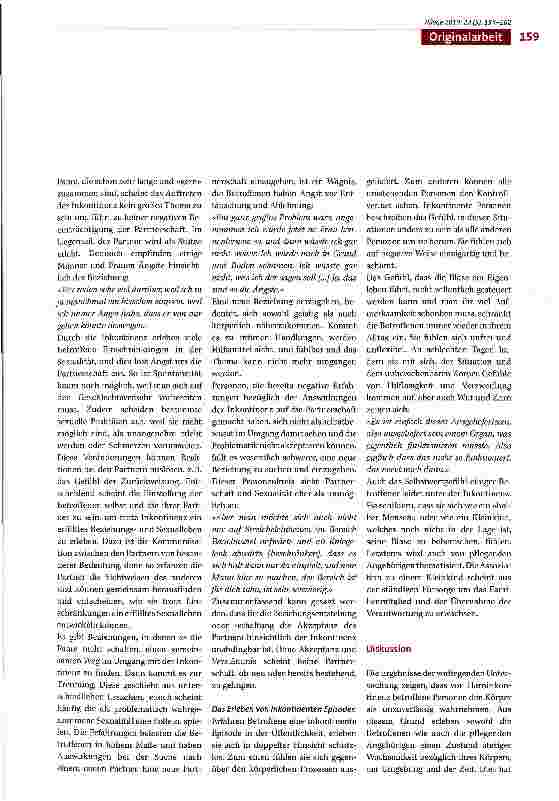 Vorschauseite 6: Umgang mit Harninkontinenz - Ergebnisse einer qualitativen Studie mit Betroffenen und pflegenden Angehörigen