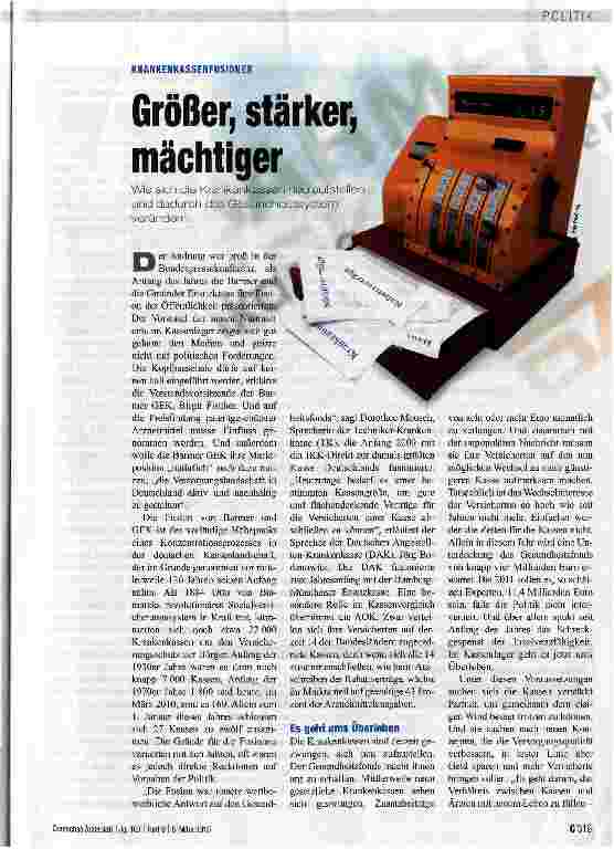 Vorschauseite 1: Größer, stärker, mächtiger