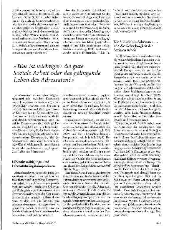 Vorschauseite 2: Die Menschen ihre Geschichte erzählen lassen Adressaten als Kompetenzquellen in der Sozialen Arbeit