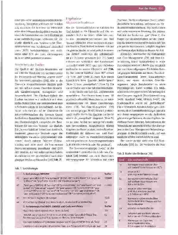 Vorschauseite 2: Die Wirksamkeit der Peer-Unterstützung bei psychischen Erkrankungen