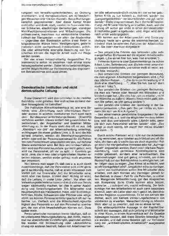 Vorschauseite 2: Skizze zum Klinikklima