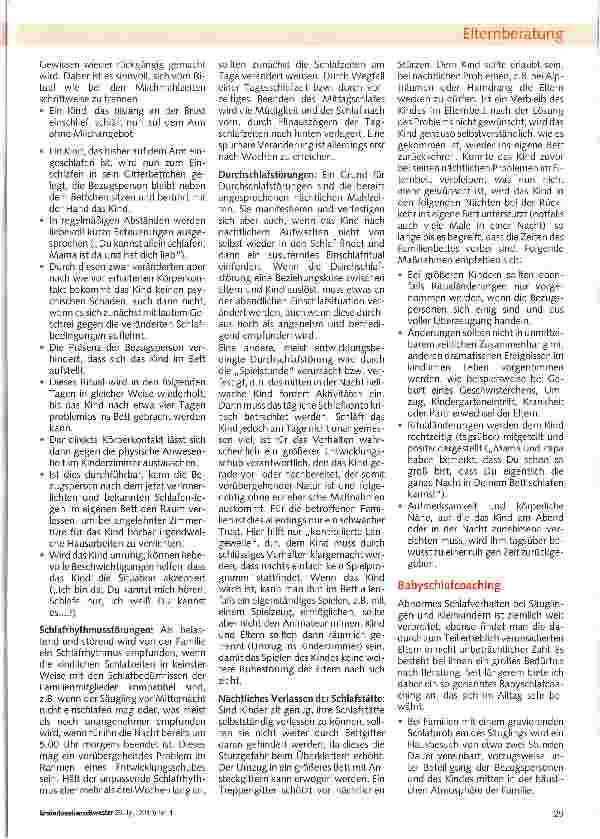 Vorschauseite 6: Babyschlafcoaching
