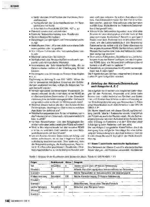 Vorschauseite 4: Medizinische Netzwerke -Teil 4: Anforderungen der DIN EN 60601-1 3rd