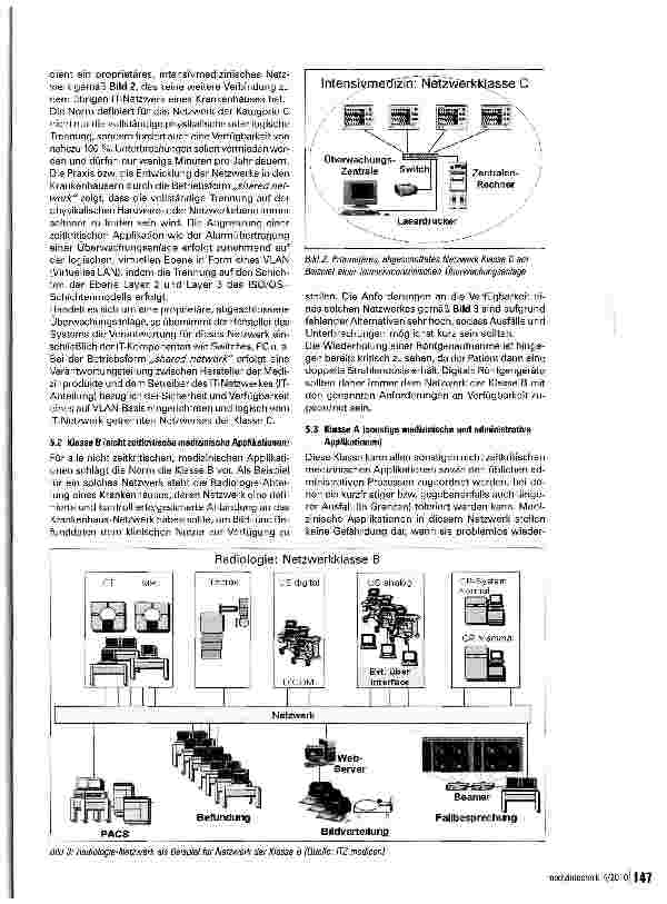 Vorschauseite 5: Medizinische Netzwerke -Teil 4: Anforderungen der DIN EN 60601-1 3rd
