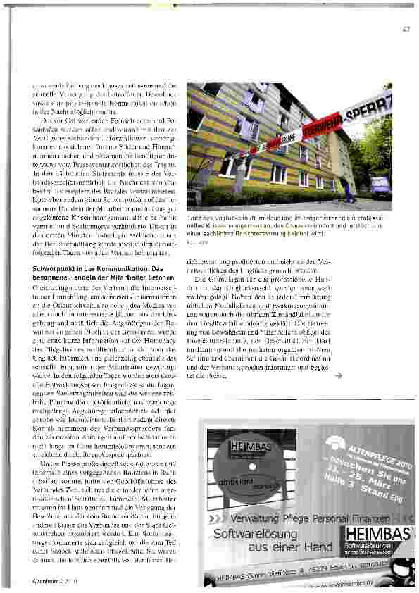 Vorschauseite 2: Die Krise professionell gemeistert