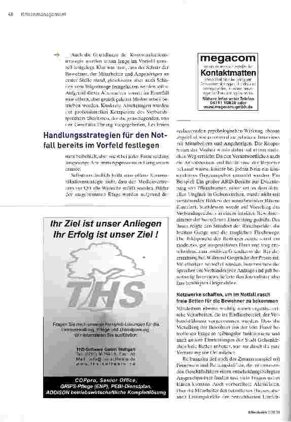 Vorschauseite 3: Die Krise professionell gemeistert