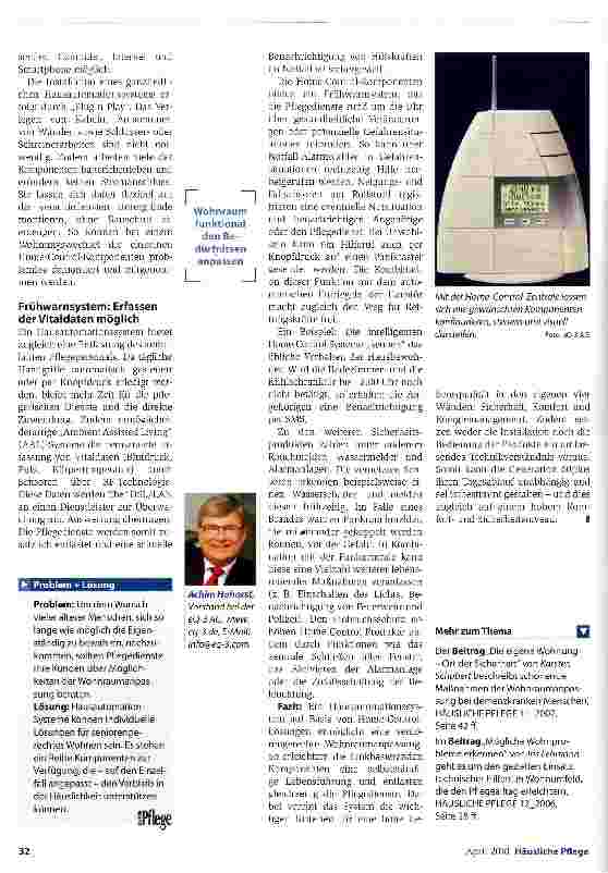 Vorschauseite 2: Altersgerechtes Wohnen mit System
